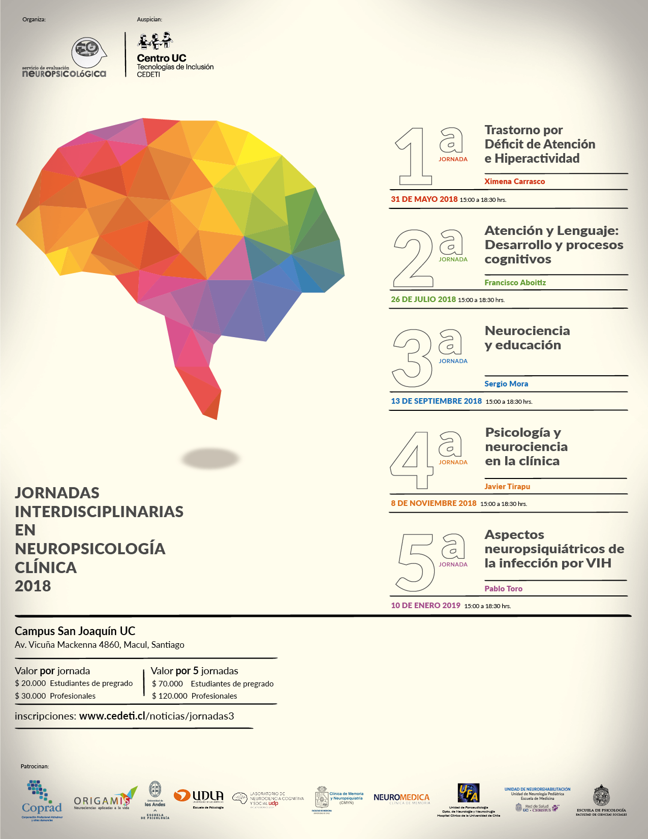 jornadas neuropsicologia clinica