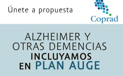 ALZHEIMER PROPUESTO PARA PLAN AUGE POR COPRAD